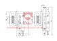 Phụ tùng thang máy an toàn thang máy SN-SG-AQ10A 0.25 ~ 2.50m / S