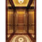 Bảng điều khiển cabin thang máy bằng gỗ rắn Gương tường khắc