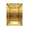 PVC Tầng thang máy Cabin trang trí Titanium Gold Hairline Inox