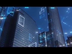 Thang máy tham quan bán vòng tròn 1000kg Thang máy quan sát kính trong suốt