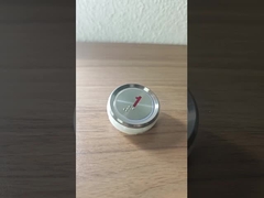 Nút nhấn nâng Gương bề mặt thép không gỉ với Titanize