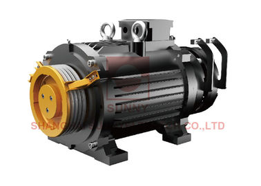 Thiết bị kéo thang máy / Máy kéo không có bánh răng tải 400KG Phần nâng