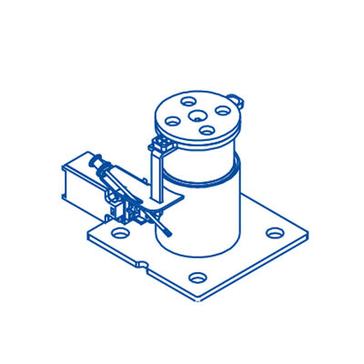 210mm Buffer Stroke Thang máy Thang máy Buffer Thang máy thay thế Với Giấy chứng nhận GB / CE / EAC