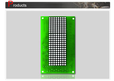 Bảng hiển thị ma trận điểm với màn hình LCD thang máy Màu xanh lá cây 132 X 70mm