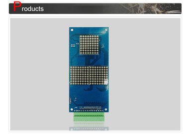 7 mã phân đoạn Hiển thị ma trận LCD thang máy Độ dày 28 mm cho thang máy