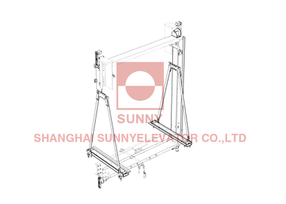EN 81 Đường kéo xe nâng điện cho thang máy tốc độ thấp Giấy chứng nhận GB/CE