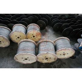 CE / ISO9001 Các thành phần an toàn thang máy Sợi dây cho thang máy / bộ phận thang máy 8x19S + FC