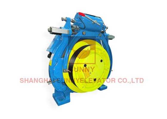 Máy kéo không có bánh răng cho 400mm Sheave 32 cột Blok phanh DC110V Điện áp phanh 6300kg-1600kg Capacity