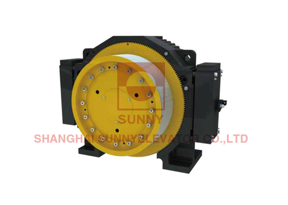 Máy kéo không có bánh răng cho thang máy với công suất tải 1600-2500kg và tốc độ 1.0-3.0m / s