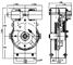 Hệ thống điều khiển thang máy hai chiều Thang máy không rộng Chuỗi không rung Ф240mm, Ф200mm