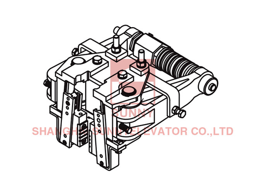 Các thành phần an toàn thang máy được chứng nhận CE Thiết bị an toàn thang máy áp dụng cho tốc độ cao 4m/s