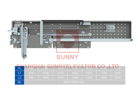600 ~ 1200mm HL 2 Bảng điều khiển mở cửa PM Toán tử cửa đồng bộ