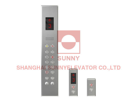 Đảm bảo an toàn Titanium Plating thang máy COP và LOP cho hệ thống thang máy