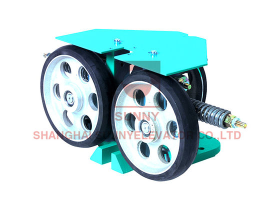 Phụ tùng phụ tùng thang máy WRG loại Hướng dẫn cuộn cho đường ray T Loaded mùa xuân riêng lẻ cho hiệu suất tối ưu và tuổi thọ dài