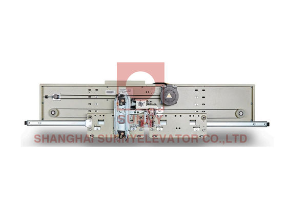 Cửa cabin thang máy mở trung tâm 2 cánh - Thiết kế trượt êm bằng thép/kính