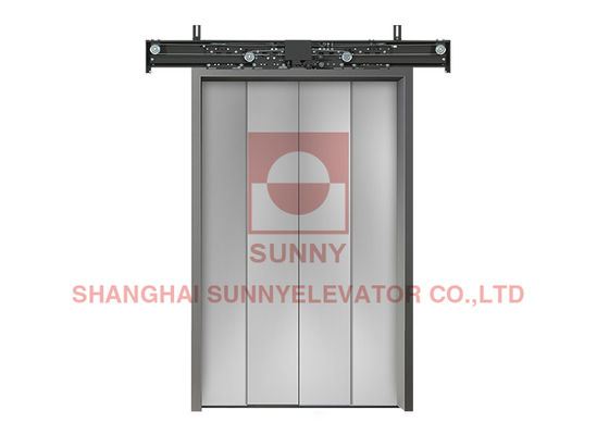 Cửa tầng thang máy mở trung tâm 4 cánh chịu tải nặng 1200-3000mm