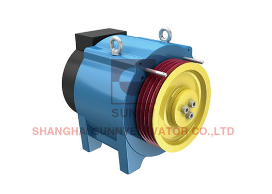 Động cơ thang máy không hộp số 320-450kg 0.4-1.0m/s Dẫn động thang máy gia đình