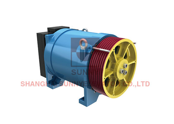 Máy kéo thang máy không hộp số AC380V 450-1000KG 0.5-1.75m/s