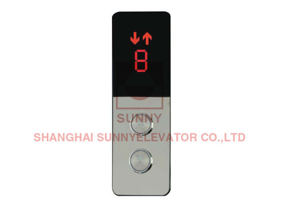 Giá treo tường bằng thép không gỉ Dot Matrix LCD Thang máy Cửa / Thang máy LOP