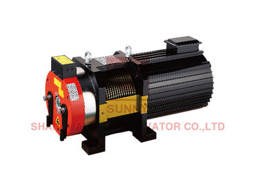 Bộ phận nâng 380V IP41 Động cơ máy kéo không hộp số với puli Ø240mm