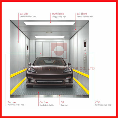 Không gian rộng rãi / Tải thang máy ô tô tốc độ cao Hoạt động đơn giản nhỏ gọn cho ô tô