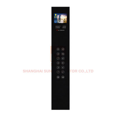 Thang máy kính cường lực Nút điều hành xe và bảng kính cường lực