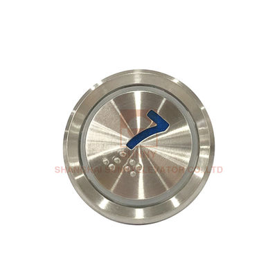 Nút đẩy thang máy LED 12-24 V với khung thép không gỉ và Φ45x20mm Kích thước cho các tấm thang máy