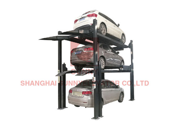 Bốn đăng tải 2700kg Thang máy đỗ xe bằng thép không gỉ 304