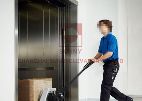 Tải 1000 - 5000kg Thang máy vận chuyển hàng hóa trên cao 4500mm Kho hàng