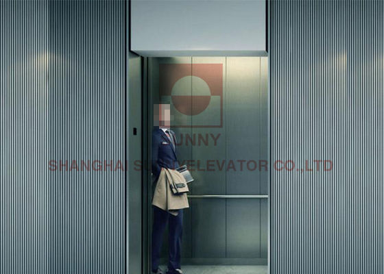 Máy chở khách Thang máy tốc độ cao không có phòng với hệ thống hướng dẫn đỗ xe