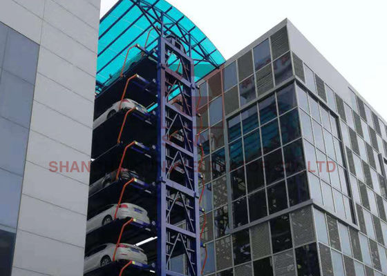 Tiếng ồn thấp Thang máy theo phương thẳng đứng 380V Thang máy để xe có cửa tự động