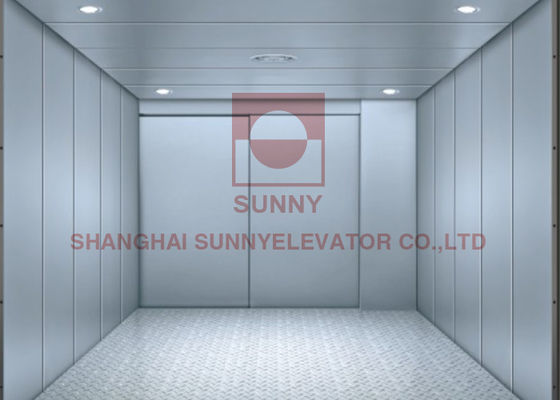 Tiết kiệm không gian 1000kg Máy vận chuyển hàng hóa không hộp số Thang máy không phòng