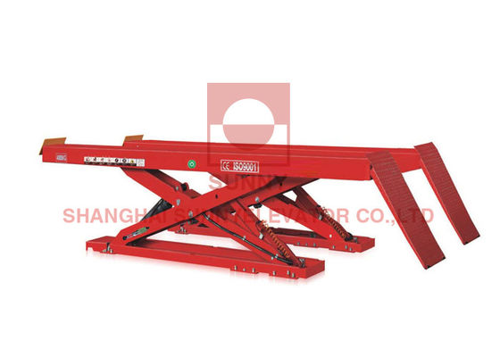 3.0kw-380v cho Bãi đậu xe ô tô Tải trọng 4000kg Thang máy cắt kéo siêu mỏng