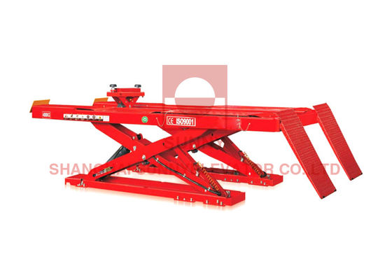 Tải trọng phát hành khí nén 3500kg trong Thang máy cắt kéo trên mặt đất Thang máy đỗ xe tự động