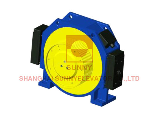Máy kéo không hộp số 2,5m / S VVVF An toàn cơ khí Tải trọng 1600kg