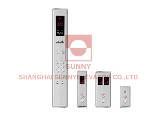 Thang máy song công Cop Lop Bảng điều khiển nút thang máy mạ Chrome cho các bộ phận thang máy